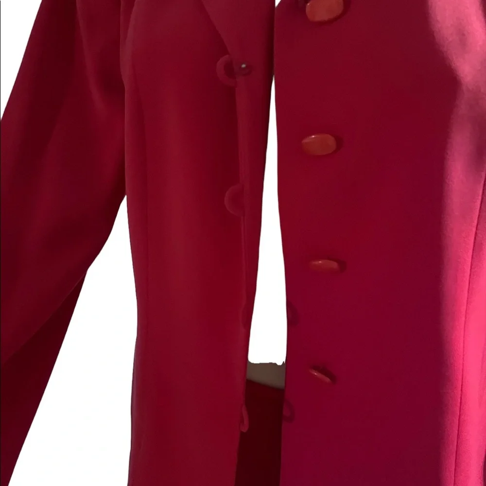 Women’s Pink Blazer and Skirt Suit Jacket Set